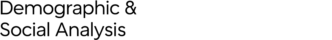Demographic and Social Analysis (DASA) Program Wordmark